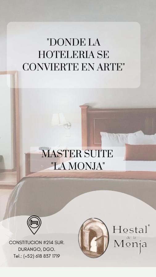 Hostal De La Monja デュランゴ エクステリア 写真